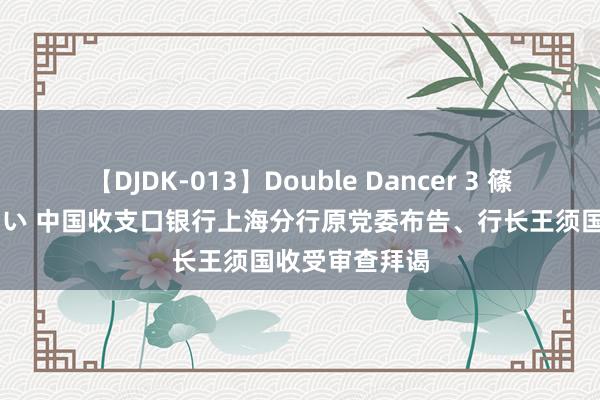 【DJDK-013】Double Dancer 3 篠田ゆう 三浦まい 中国收支口银行上海分行原党委布告、行长王须国收受审查拜谒