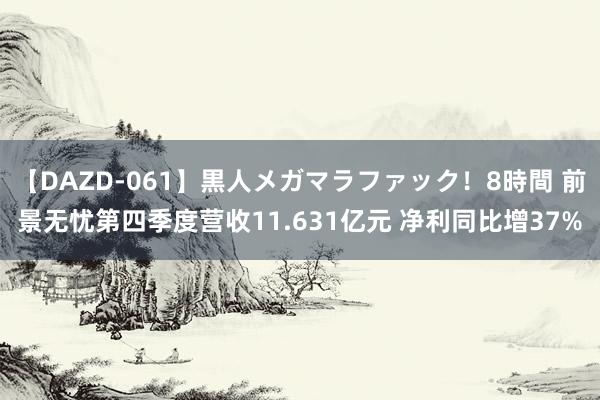 【DAZD-061】黒人メガマラファック！8時間 前景无忧第四季度营收11.631亿元 净利同比增37%